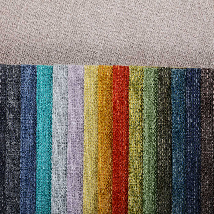 Kingcason Polyester Easy Clean Home Textile Plain Upholstery Furniture Sofa  Curtain Linen Fabric Africa Style - China Sofa Fabric and Linen price